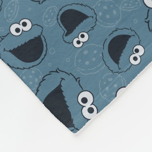 Couverture Polaire Cookie Monster | Me Motif affamé (Coin)