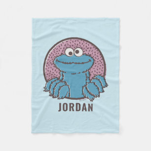 Couverture Polaire Cookie Monster Om Nom Nom Nom
