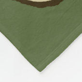 Couverture Polaire Cookie Monster | Un Camper Heureux (Coin)