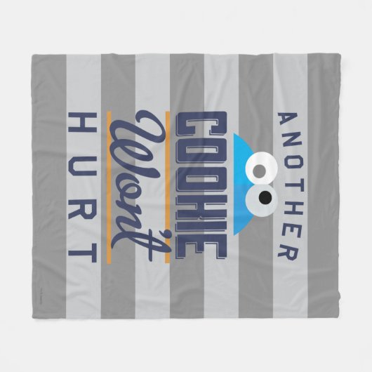 Couverture Polaire Cookie ne fera pas mal (Devant (Horizontal))