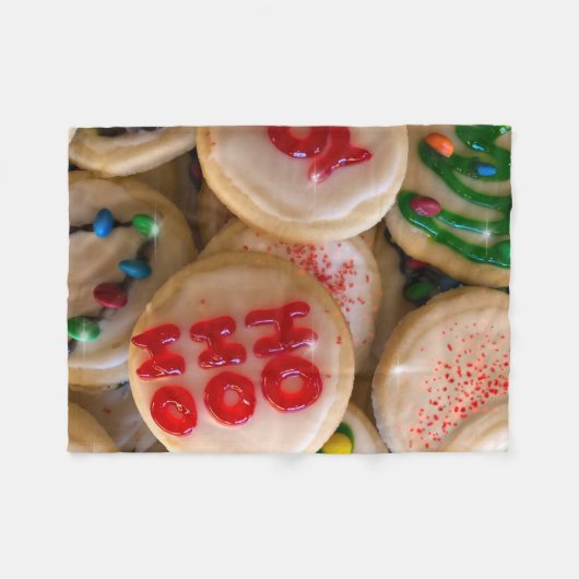 Couverture Polaire Cookies (Devant (Horizontal))