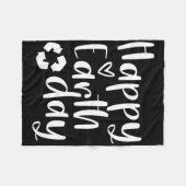 Couverture Polaire Cool 52ème Anniversaire Planète Enseignant Mondial (Devant (Horizontal))