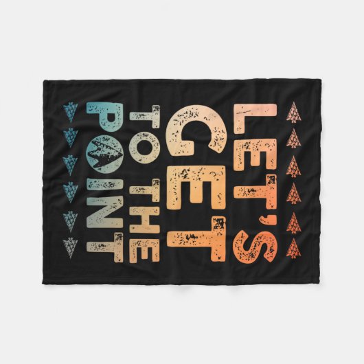 Couverture Polaire Cool Arrowhead Conception De Chasse Pour Hommes Fe (Devant (Horizontal))