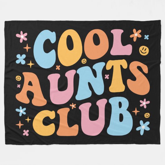 Couverture Polaire Cool Aunts Club III (Devant (Horizontal))