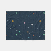 Couverture Polaire Cool bel astronaute spatial (Devant (Horizontal))