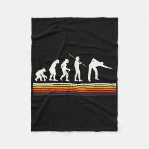Couverture Polaire Cool Billiards Black Evolution Of Man Billiards Pl