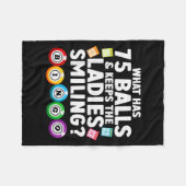 Couverture Polaire Cool Bingo Novelty For Men Women Bingo Lover Bingo (Devant (Horizontal))