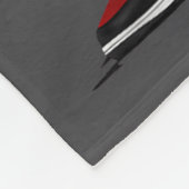 Couverture Polaire Cool Black Man Santa Claus Christmas African Ameri (Coin)