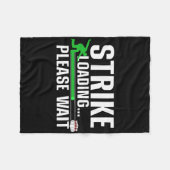 Couverture Polaire Cool Bowling Art Pour Hommes Femmes Bowler Bowling (Devant (Horizontal))