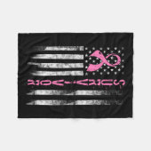 Couverture Polaire Cool Breast Cancer Survivor (Devant (Horizontal))