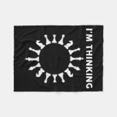 Couverture Polaire Cool Chess Art For Men Women Kids Chess Player Che (Devant (Horizontal))