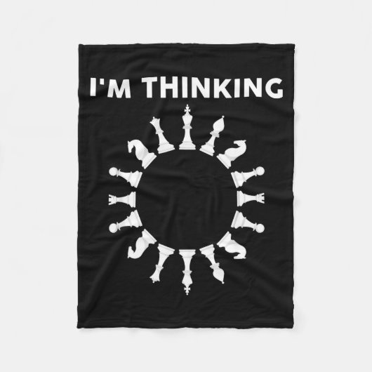 Couverture Polaire Cool Chess Art For Men Women Kids Chess Player Che (Devant)