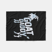 Couverture Polaire Cool Chèvre Design Pour Hommes Garçons Pygmées Chè (Devant (Horizontal))