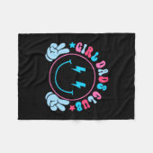 Couverture Polaire Cool Dads Club Father's Day From Daughter Son Funn (Devant (Horizontal))