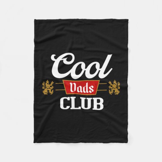 Couverture Polaire Cool Dads Club Shirt Father's Day From Daughter So (Devant)