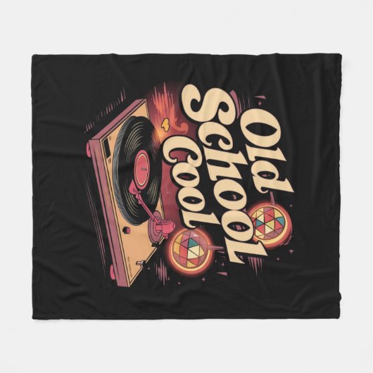 Couverture Polaire Cool de l'ancienne école (2) (Devant (Horizontal))