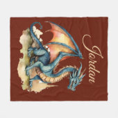Couverture Polaire Cool Dragon (Devant (Horizontal))