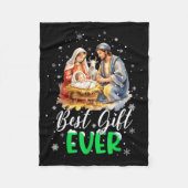 Couverture Polaire Cool Jesus Nativity Scene Christian Ever Christmas (Devant)