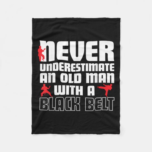 Couverture Polaire Cool Karate Humor Shirt For Men. Funny Martial Art (Devant)