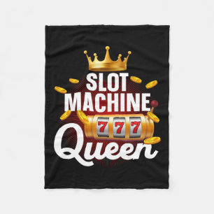 Couverture Polaire Cool Machine à sous Queen Art Pour Femmes Girls Ca