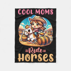Couverture Polaire Cool Moms Chevaux I équestre Pony Horse Ventilateu