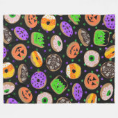 Couverture Polaire Cool Parties scintillant mignonne Confetti Donuts (Devant (Horizontal))