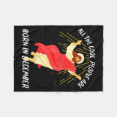 Couverture Polaire Cool People Are Born In December Christian Christm (Devant (Horizontal))