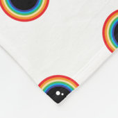 Couverture Polaire Cool Rainbow Eyes (Coin)
