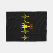 Couverture Polaire Cool Rubber Chicken Design For Men Women Kids Rubb (Devant (Horizontal))