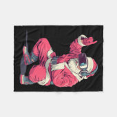 Couverture Polaire Cool Santa Moves With Vr Headset For Gaming Christ (Devant (Horizontal))