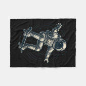 Couverture Polaire Cool Skating Astronaut Costume For Boys And Girls (Devant (Horizontal))