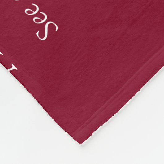 Couverture Polaire Cool Stepfather, Stepdad Définition Fun Burgundy (Coin)