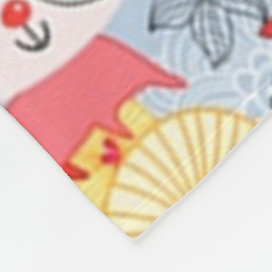 Couverture Polaire Cool Summer Kitty (Coin)