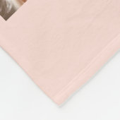 Couverture Polaire Cool Super Mom 8 Photo Collage rose et or (Coin)