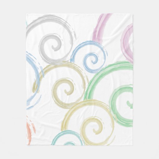 Couverture Polaire Cool, tendance, moderne onduleur brosses (Devant)
