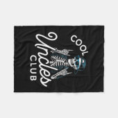 Couverture Polaire Cool Uncles Club Shirt Funny Skeleton Men Uncle  (Devant (Horizontal))