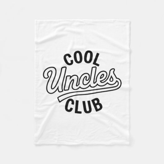 Couverture Polaire Cool Uncles Club Uncle Ever Funny Cket Fathers Day (Devant)