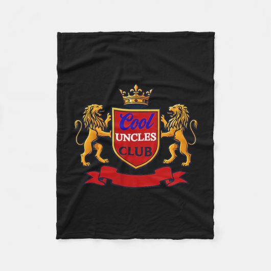 Couverture Polaire Cool Uncles Club Uncle Ever Funny Cket Funny Uncle (Devant)