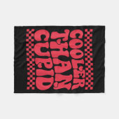 Couverture Polaire Cooler Than Cud Cute Valentine's Day Kids Boys Gir (Devant (Horizontal))