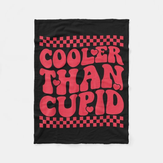 Couverture Polaire Cooler Than Cud Cute Valentine's Day Kids Boys Gir (Devant)