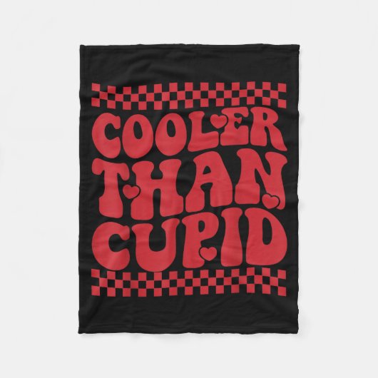 Couverture Polaire Cooler Than Cud Cute Valentine's Day Kids Boys Gir (Devant)