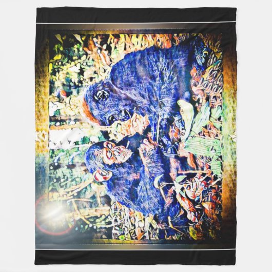 Couverture Polaire Coopération Chimp & Gorilla 01 (Devant)