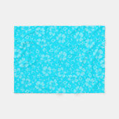 Couverture Polaire Coordonnatrice de l'Aloha Honeys Hibiscus hawaïen (Devant (Horizontal))