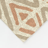 Couverture Polaire Coordonnées des Spas tropicaux - Tribal Zig Zag (Coin)