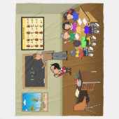 Couverture Polaire Copains de maths (Devant)