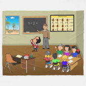 Couverture Polaire Copains de maths (Devant (Horizontal))