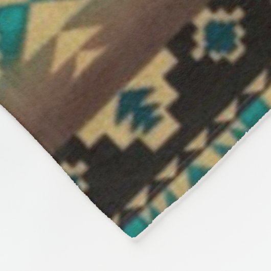 Couverture Polaire Copie aztèque BRONZAGE (Coin)