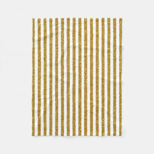 Couverture Polaire Copie blanche de photo de parties scintillantes de