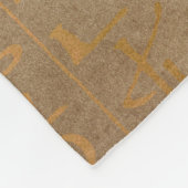 Couverture Polaire Copie égyptienne de papier de hiéroglyphes d'or (Coin)