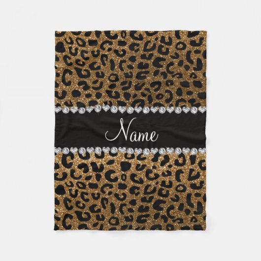 Couverture Polaire Copie nommée faite sur commande de guépard de (Devant)